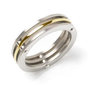 0124-02 Boccia Titanium Ring