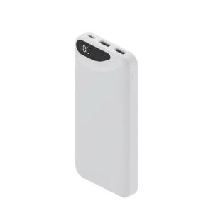 10,000 mAh Power Bank - White