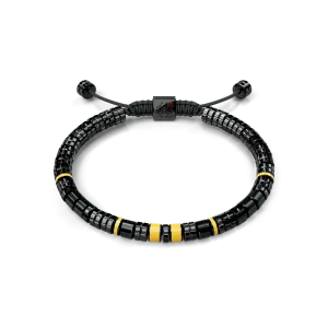 Bracelet / EV - Black - Modena Yellow