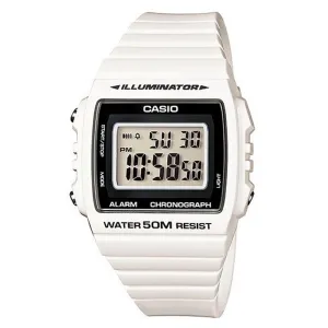 Casio Classic White Resin Digital Men's Watch - W215H-7A