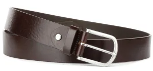 Casual Leather Belt Brown