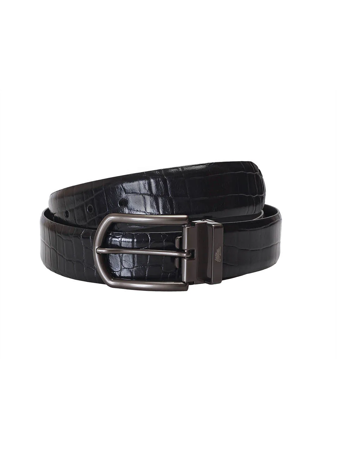 Cftd 111 Black Leather Belts