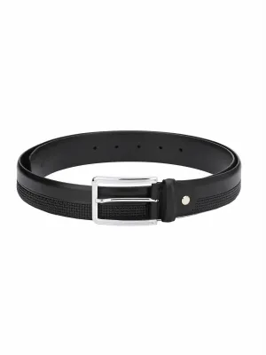 Cftd 61 Black Leather Belts