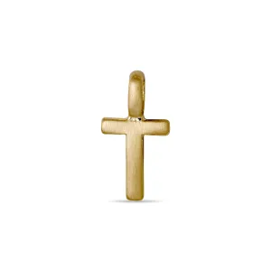 CHARM T pendant, gold-plated