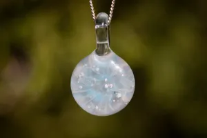 Glow in the Dark Pendant with Cremation Ash