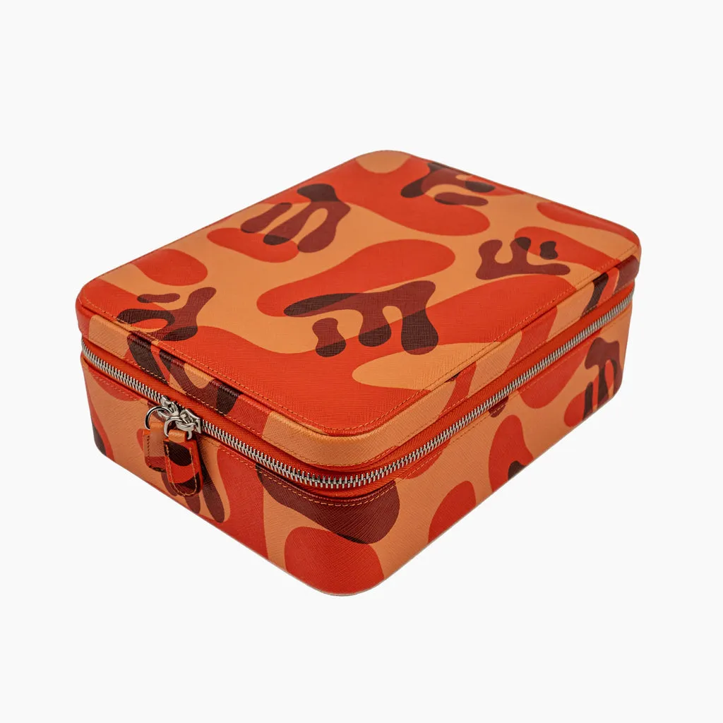 Orange Camo Watch Box – Six Watches