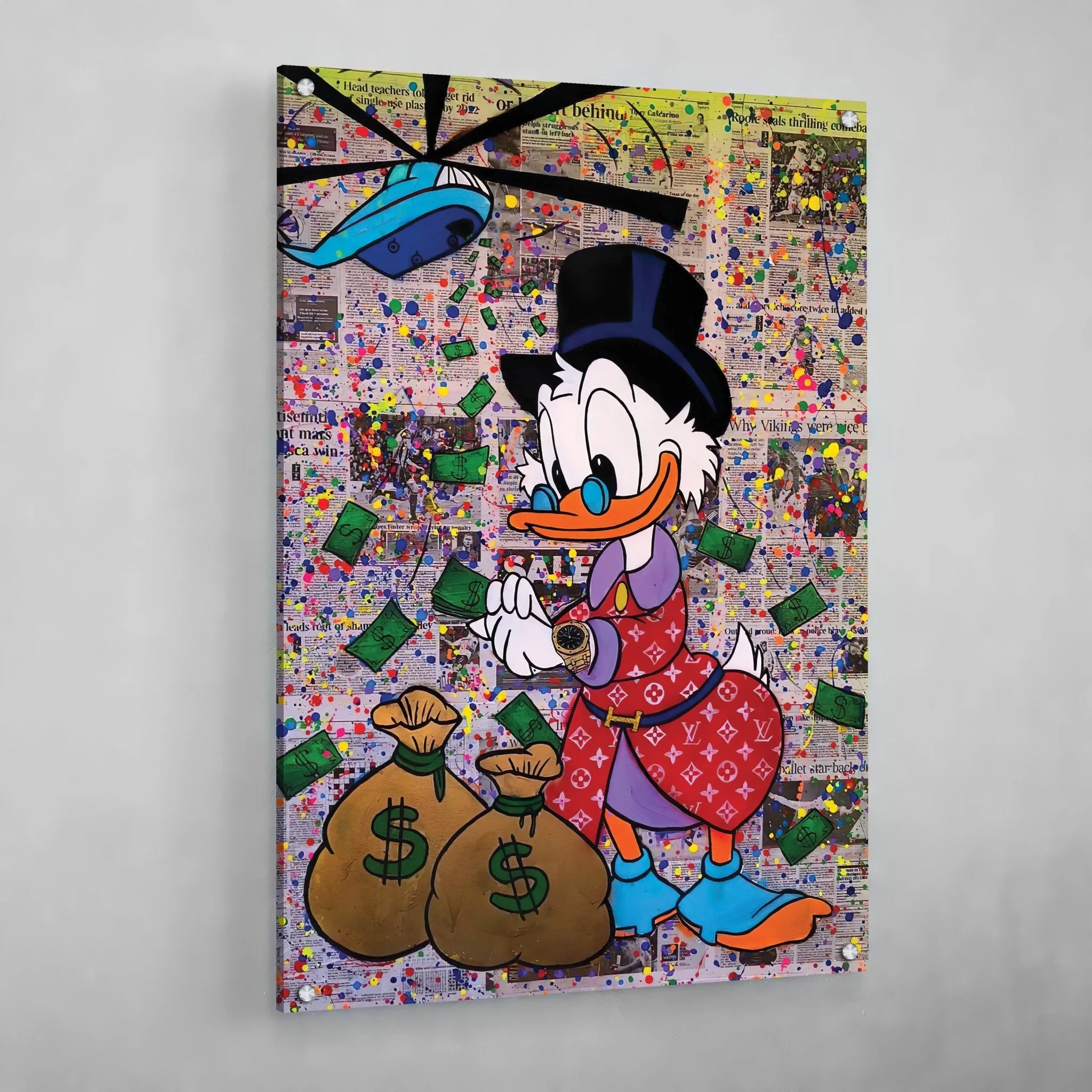 Scrooge McDuck Money Bags