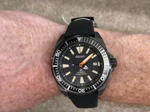 Seiko Automatic Divers Samurai Limited Edition Prospex Watch